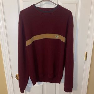vintage Lacoste pullover sweater